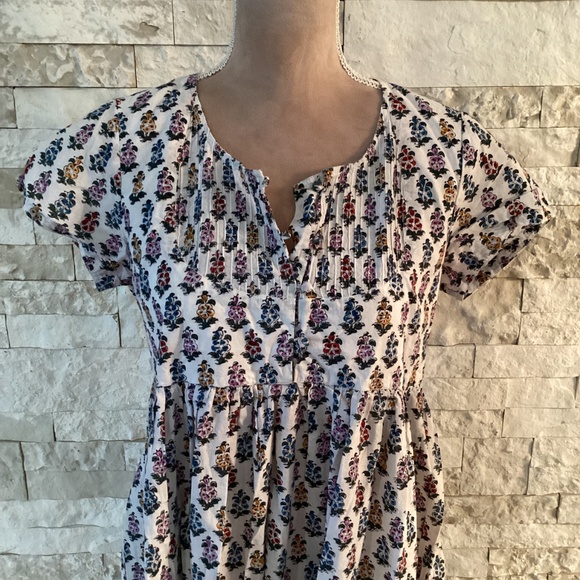 Anokhi Multi-Colored Floral Dress - Picture 3 of 10